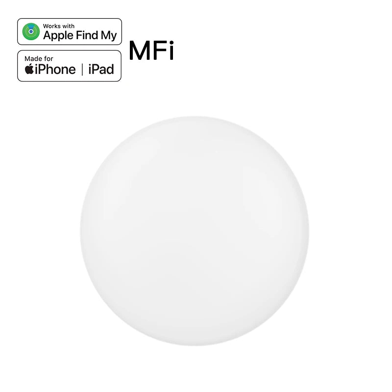 Advanced MFi Certified Smart Air Tag - Multi-Functional GPS Tracker Locator for Pets, Keys, Wallets, and Luggage