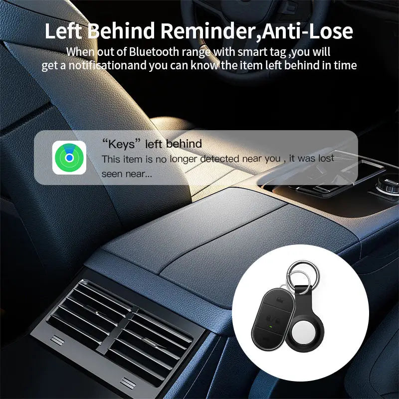 Advanced MFi Certified Smart Air Tag - Multi-Functional GPS Tracker Locator for Pets, Keys, Wallets, and Luggage