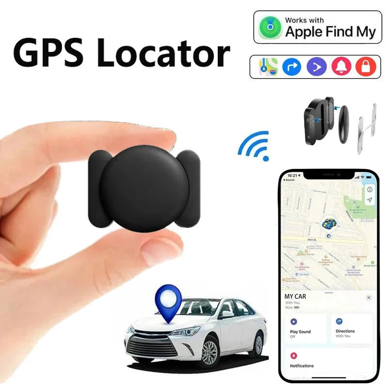 Advanced Smart GPS Tracker for Pets, Luggage, and Loved Ones - Ultimate Anti-Loss Solution Compatible with iPhone